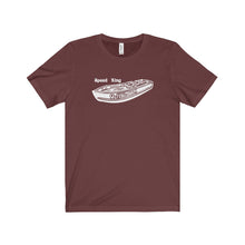Garfield Wood "Garwood" by Retro Boater Unisex Jersey Short Sleeve Tee