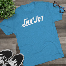 Vintage Sno-Jet Snowmobiles Men's Tri-Blend Crew Tee