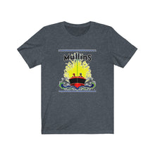 Mullins Boats in Vintage Styler Unisex Jersey Short Sleeve Tee by Retro Boater