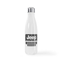 Vintage Jeep Stainless Steel Water Bottle, 17oz