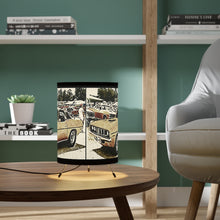 Allen 1970 Plymouth Hemi Cuda Convertible Tripod Lamp with High-Res Printed Shade, US\CA plug