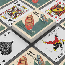 Classic Higgins Boat Ad Custom Poker Cards