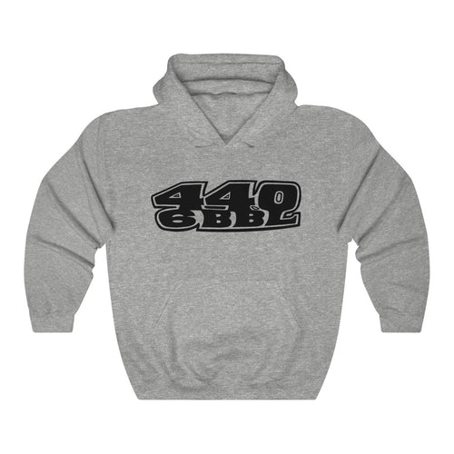 Vintage 1969 Plymouth Roadrunner 440 6 Barrel Mopar Unisex Heavy Blend™ Hooded Sweatshirt by SpeedTiques