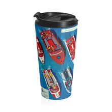 1960 Century Lineup Stainless Steel Travel Mug by Retro Boater