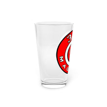 Plymouth Dodge Mopar 383 Pie Tin Pint Glass, 16oz