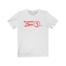 Wizard Super 5 Outboard Unisex Jersey Short Sleeve Tee by Retro Boater