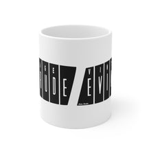 Vintage Evinrude Outboard Engines White Ceramic Mug by Retro Boater