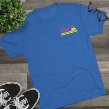 Turtle Club Vintage Style Distressed Leinenkugels Summer Shandy Beer Men's Tri-Blend Crew Tee