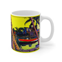 Vintage Dodge Runabout White Ceramic Mug by Retro Boater