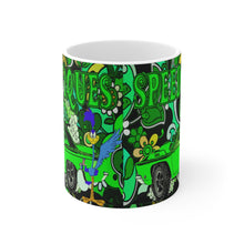 Plymouth Roadrunner White Ceramic Mug by SpeedTiques