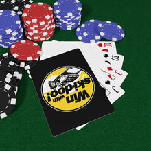 Vintage Win with Ski-Doo Snowmobiles Custom Poker Cards