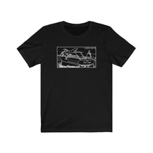 1962 Chris Craft Continental Hardtop Gullwing Unisex Jersey Short Sleeve Tee by Classic Boater