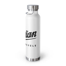 Vintage Look Indian Motorcycle 22oz Vacuum Insulated Bottle
