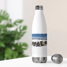 Vintage to New Lineup of Ski-Doo Bombardier Snowmobiles 20oz Insulated Bottle