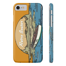 Vintage Racers in the Sunset by Retro Boater All US Phone cases