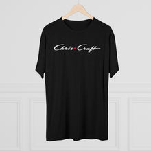 Vintage 1958 Chris Craft Silver Arrow Men's Tri-Blend Crew Tee by Retro Boater