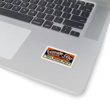 Custom Vintage Style Evinrude and Elto Outboard Boat Motors Kiss-Cut Stickers by Retro Boater