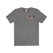 Retro Boater Logo with Back Graphic Unisex Jersey Short Sleeve Tee
