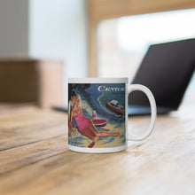 Vintage Century Boats White Ceramic Mug by Retro Boater