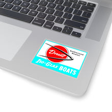 Dorsett Dealer Sign Kiss-Cut Stickers by Retro Boater