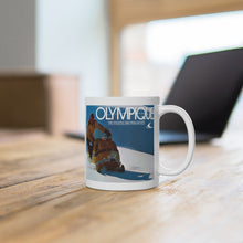 Vintage 1970 SKi-Doo Olympique White Ceramic Mug by SpeedTiques