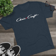 Vintage Chris Craft Men's Tri-Blend Crew Tee