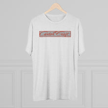 Vintage Carter Craft Boats Unisex Tri-Blend Crew Tee