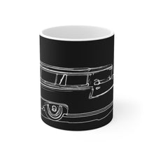 1958 Ford Ranch Wagon White Ceramic Mug by SpeedTiques