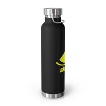 Vintage Style Yellow Ski-Doo Snowmobile 22oz Vacuum Insulated Bottle