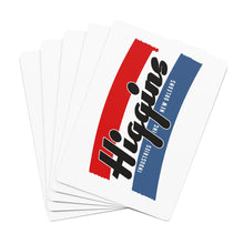 Vintage Red White Blue Higgins Boat Company Custom Poker Cards