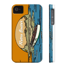 Vintage Racers in the Sunset by Retro Boater All US Phone cases