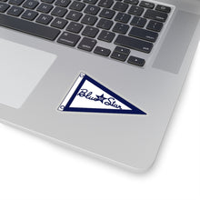 Blue Star Boats Kiss-Cut Stickers by Retro Boater