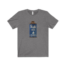 Pacific Navy Beer by Retro Boater Unisex Jersey Short Sleeve Tee