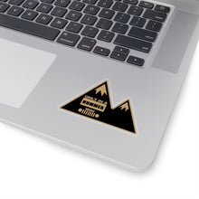 Mountain Design in Black Bronze Only in a Hummer Kiss-Cut Stickers