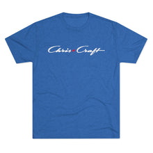 Vintage Chris Craft Men's Tri-Blend Crew Tee