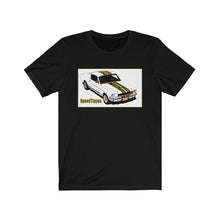 1965 Ford Mustang Fastback Unisex Jersey Short Sleeve Tee by Speedtiques