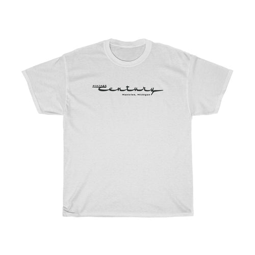 Vintage Century Boats Manistee, Michigan Unisex Heavy Cotton Tee