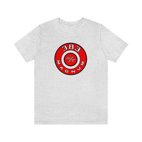 Plymouth Dodge Mopar 383 Pie Tin Unisex Jersey Short Sleeve Tee