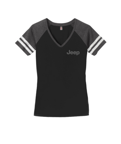 Vintage Jeep District Made Women's V-Neck or Similar