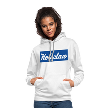 Vintage Holsclaw Trailers Contrast Hoodie - white/gray