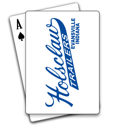 Classic Holsclaw Trailer Playing Cards